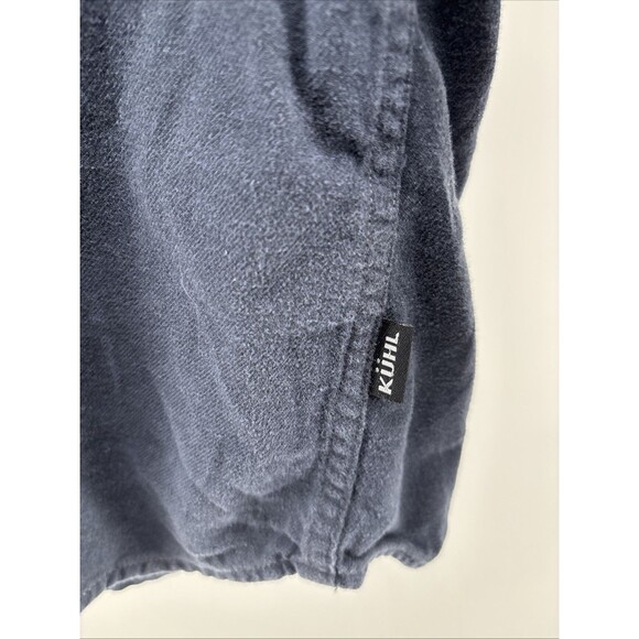 Kuhl Shirt Mens Medium Blue Double Cloth Outdoor Hiking Base Layer. EUC - Picture 8 of 9